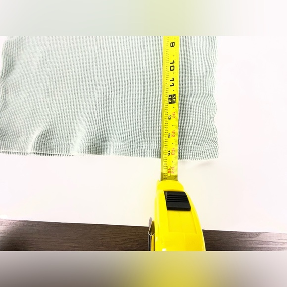 Zara Kids Mint Green Basic Waffle Knit Ribbed Short Sleeve T-Shirt | 3-4 Years - Picture 8 of 8